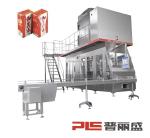 16000 PPH 250ml Slim Aseptic Carton Filling Machine with Straw Applicator for