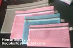 A4 Office File Folder Zip Lock Mesh Color Package Clear PVC Document Bag,File