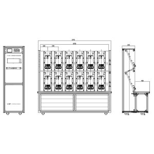 Accuracy of 0.02% Full Automatic Energy Meter Testing Equipment