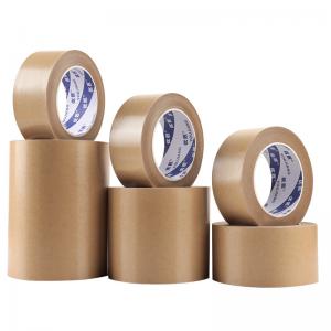 China Self Adhesive Kraft Paper Tape Reinforced Gummed Tape 120mic wholesale