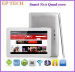 Sanei N10 tablet pc quad core 10.1" IPS 1GB DDR3 16GB dual camera Wifi Bluetooth