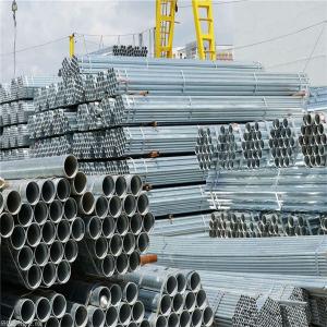 China 69mm DC52D Z120 Galvanized Steel Pipes JIS 4mm Thickness  Seamless Steel Tube on sale