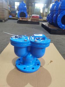 China Pipeline Double Orifice Air Release Valve Cast Iron EPDM/SS304/SS316 on sale