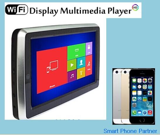 Quality 10.1" Car back seat monitor with WiFi and Smart phone share resources at same time for sale