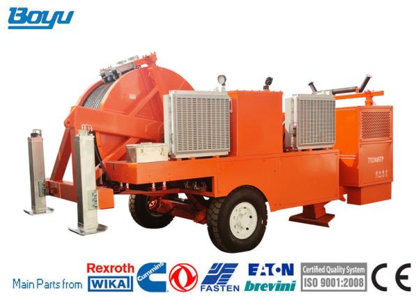 Quality Hydraulic Cable Stringing Overhead Line Stringing Equipment Puller Tensioner for sale