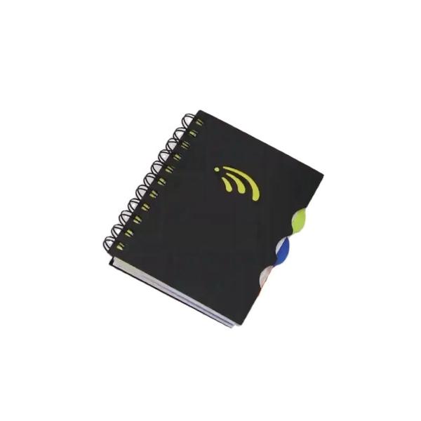 PP Cover A5 Project Notebook with Horizontal Line Inside Pages and Colored PP