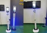 Safe Temperature Measurement kiosk face recognition RFID card reader Machine for