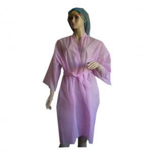 China nonwoven clothes Bath Robes/Kimono Robe for Spa wholesale