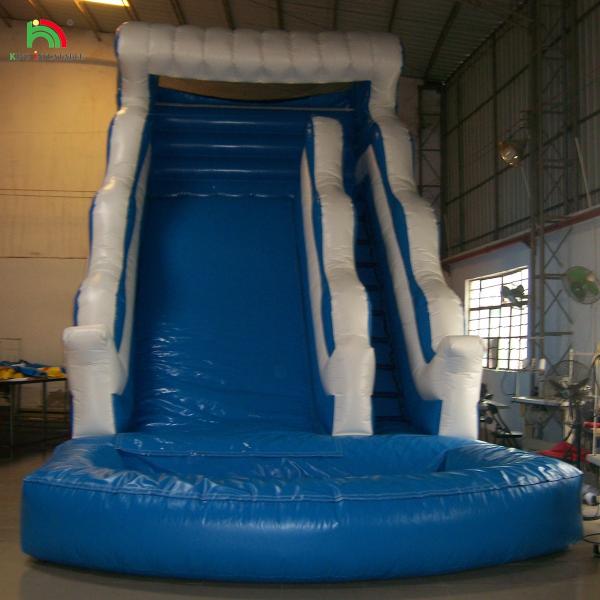 Quality Amusement Park Inflatable Slide For The Pool Inflatable Bouncer Water Slide With Blower for sale
