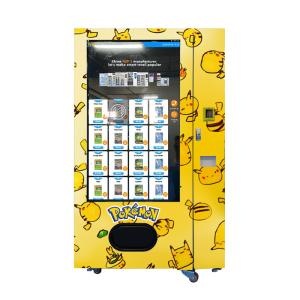 China 55-inch Full Touch Screen Pokémon Vending Machine With Card Reader Custom Graphics for Pokémon PTCG Game Cards wholesale