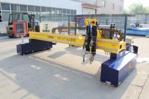 High Potency Automatically CNC Flame Plasma Cutting Machine 2200*6500mm