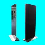 WIFI Network Android OS Digital Mirror Display Floor Stand 32" LED LCD Totem