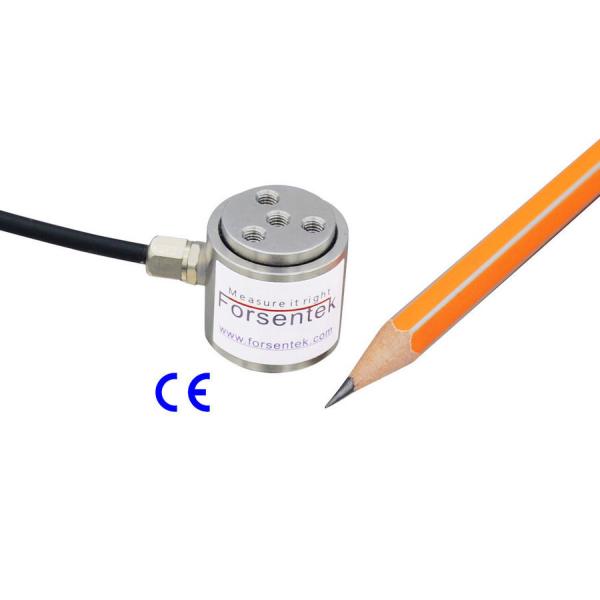 Cylindrical Compression Load Cell 200N Miniature Flange Compression Load Cell