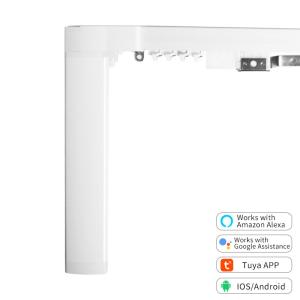 WiFi Control Smart home curtain opener Automatic Curtain Track Work with Amazon Alexa Google Home