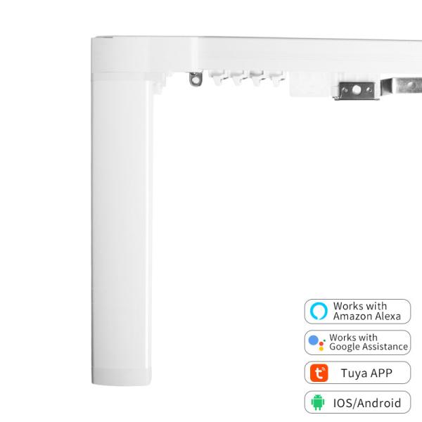 WiFi Control Smart home curtain opener Automatic Curtain Track Work with Amazon