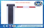 High Precision Parking Lot Arm Gate 210 Watt RS485 Interface Remote Controlled