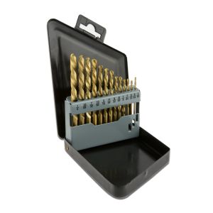 China Left Hand HSS Drill Bit Set with Titanium Nitride Coating wholesale