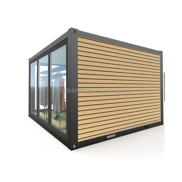 Aluminum Alloy Windows Luxury Modern Wooden Workshop Display Cabinet for Apartment or Holiday House Storage Solution