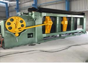 China Double Twist Hexagonal Gabion Mesh Machine Customized Mesh Size PLC Control wholesale