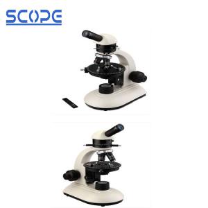 China Non - Stress Objective Polarizing Microscope / High Power Microscope Bertrand Lens on sale