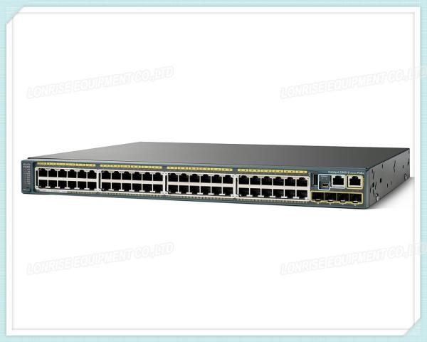 Quality Cisco Switch WS-C2960S-48FPS-L Layer 2 Gigabit Ethernet Switch 740W 4 x SFP LAN Base for sale