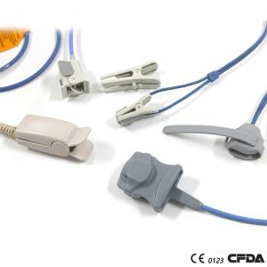 China Reusable Spo2 Sensor For Adult Finger Soft With ISO13485 Certification on sale