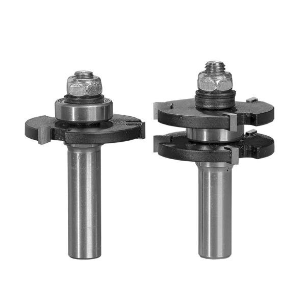 Quality CNC Router Bits Installed Tongue and Groove Bits for sale