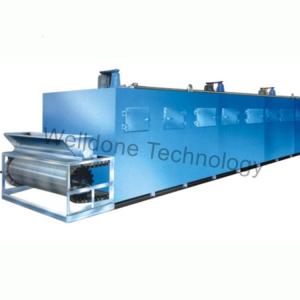 China Fruit / Vegetable Conveyor Belt Dryer With Magnetism Iron Removal Device on sale