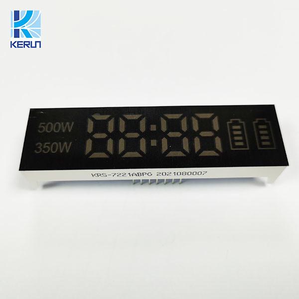 Quality Household Appliances Custom LED Displays 72*21mm 7 Segment Numeric Led Displays for sale