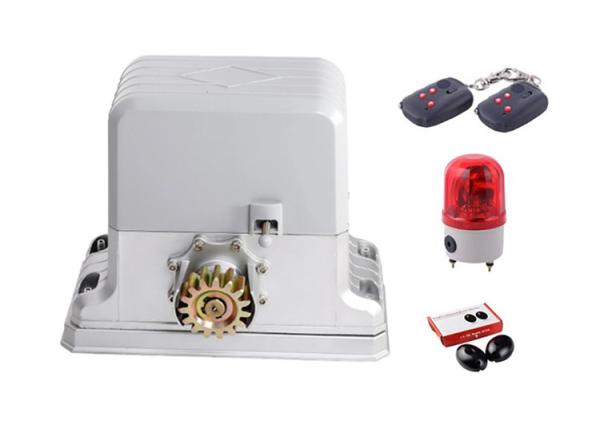 Quality Silver Color Aluminum Automatic Sliding Gate Opener Heavy Duty With Remote Control for sale
