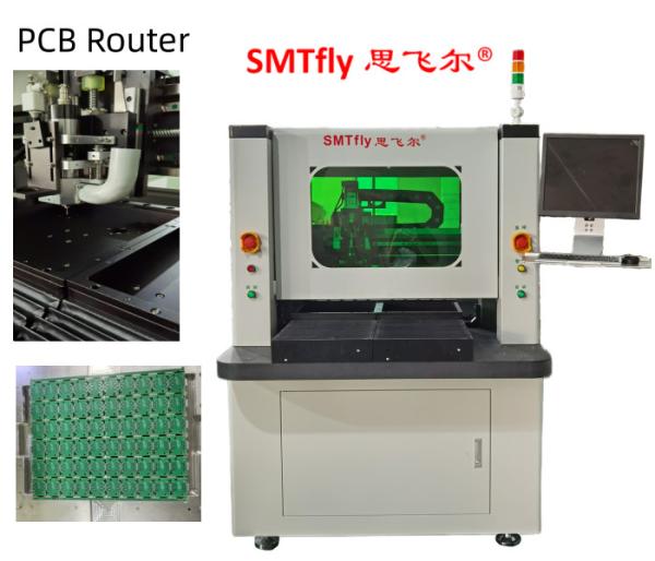 Quality 0.001mm Positioning PCB Router Machine With CCD Camera Alignment And Max Size Of PCB 300mm*330mm for sale