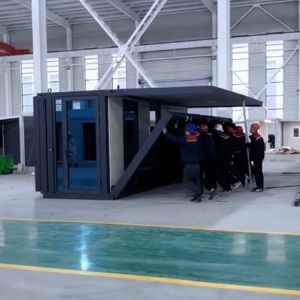 China Living Room Folding Expandable Container House 10ft Container House wholesale