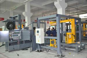 China Commercial PLC Control Horizontal Strapping Machine Auto Detect For Strap Failure wholesale