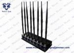 8 Bands Adjustable Powerful 3G 4G Cell phone UHF VHF WiFi Jammer