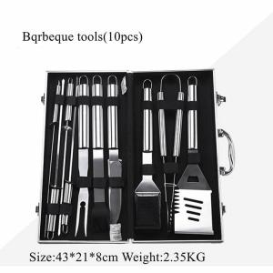 China 360mm BBQ Tools Set 2FT Spatula Barbecue Grilling Accessories Heat Resistance wholesale