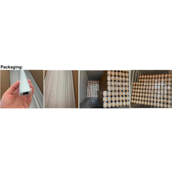 Plasterboard Flush Mounted Aluminium Led Profile For Architectural Gypsum