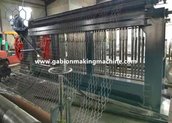 Adjustable Twist length Gabion machine with Automatic Servo Motor PLC Control