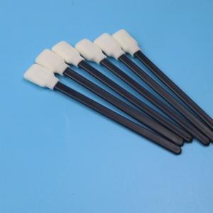 China TX707 Lint Free Black PP Stick Rectangle Foam Tip Swab For Mimaki Printer Cleaning Swab on sale