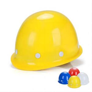 China 357g Yellow ABS Round Safety Bump Cap Head Bump Protection For Construction​ 64cm wholesale