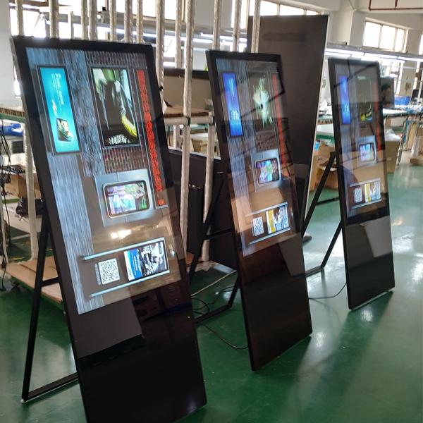 Indoor LCD Digital Advertising Display With Explosion Proof Funcation LCD Display