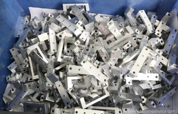 Precision CNC milling services for Aluminum 6061 T6 bracket used in automation production line