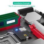 Micro SD Card TF SDHC SDXC To NGFF Key B Adapter Supports USB Bus, Not SATA Bus