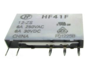 China Socket Mounting 6A 5 PIN Pcb Power Relay 24v Hongfa HF41F-24-ZS wholesale