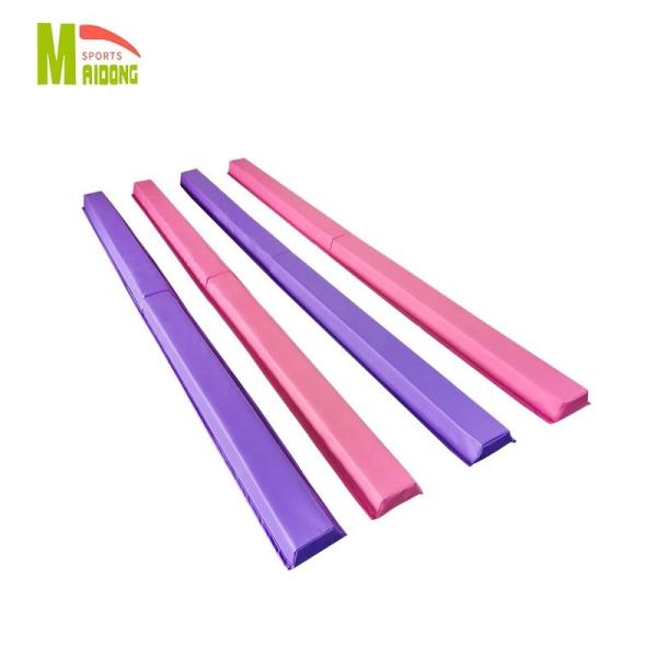 Quality High Density Soft Foam Balance Beam for Kids Gymnastic Training Customizable and Durable for sale