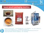 Automatic liquid pouch packing machine with rotary pump and customized exhaust
