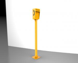 China Anti Vandal Weatherproof Emergency VoIP Telephone Pillar For Campus / Streets wholesale