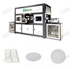 China Biodegradable Pulp Molding Tableware Machine Customized Pulp Tray Machine Line wholesale