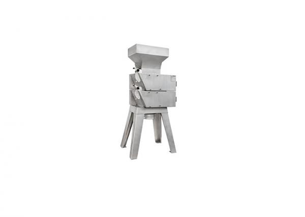 Quality Casting Iron Malt Miller / Professional Grain Crusher SS304 With Two Rollers for sale