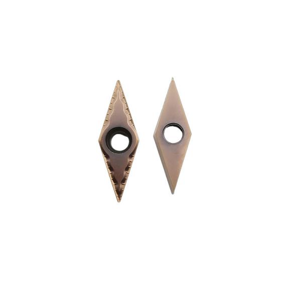 Bronze External Turning Tool Cemented Carbide Inserts For Steel Machining