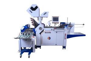 China High Speed Paper Leaflets Folding Machine With Cross Folder Machine For Booklet on sale